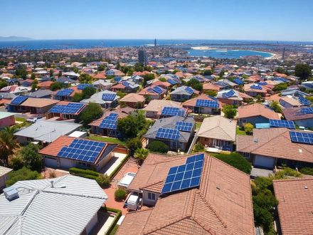 Locations solar installation